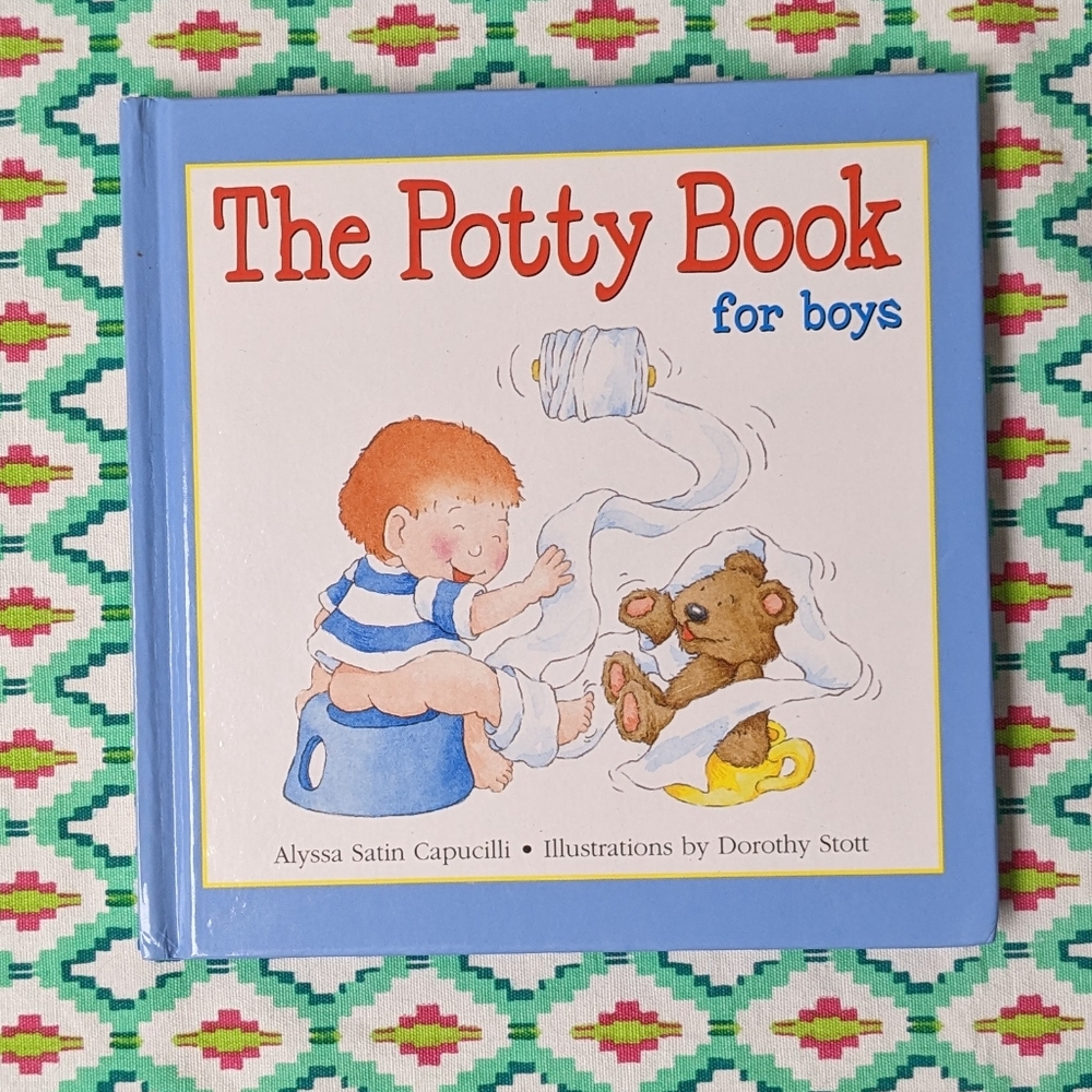 3/$20 The Potty Book for Boys